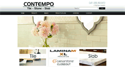 Desktop Screenshot of contempotile.com